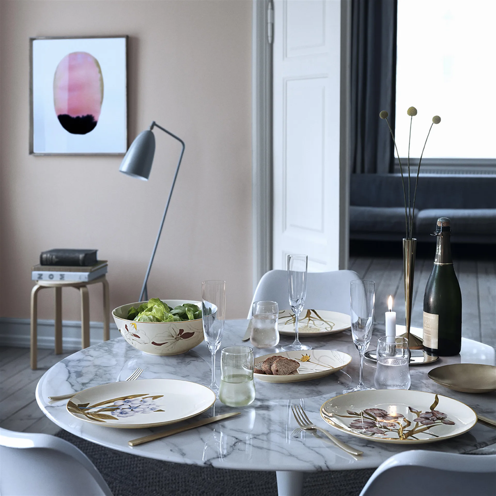 Flora tallerken Ø 27 cm, magnolia Royal Copenhagen