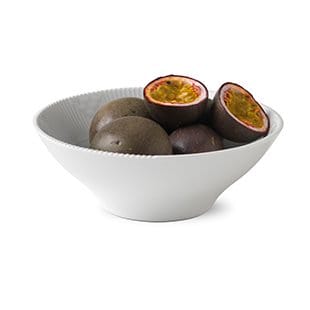 Hvid Elements dyb skål, 78 cl Royal Copenhagen