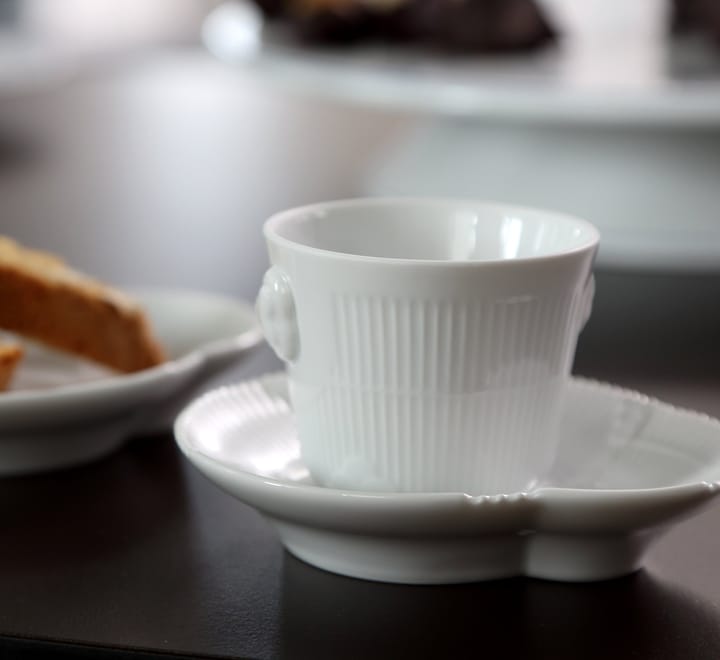 Hvid Elements espressokop, 10 cl Royal Copenhagen