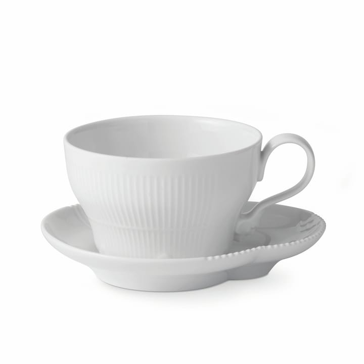 Hvid Elements kop med hank 26 cl, 26 cl Royal Copenhagen