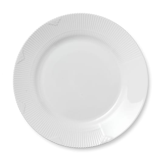Hvid Elements tallerken - Ø 28 cm - Royal Copenhagen