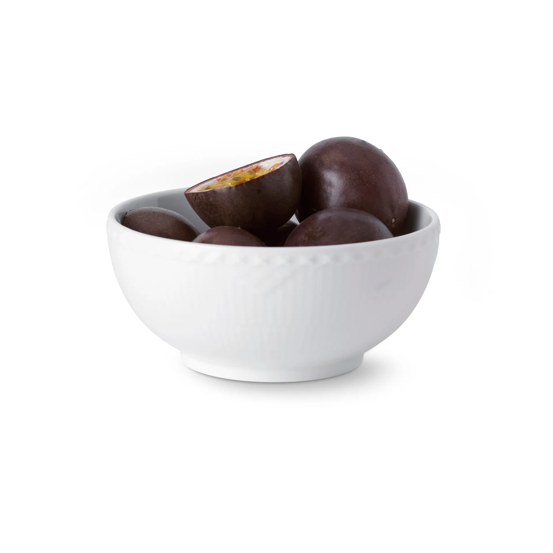 Hvid Halvblonde skål, 15 cm Royal Copenhagen