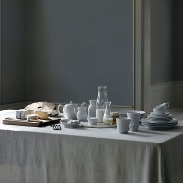 Hvid Halvblonde tallerken - Ø 17 cm - Royal Copenhagen