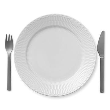 Hvid Halvblonde tallerken - Ø 27 cm - Royal Copenhagen