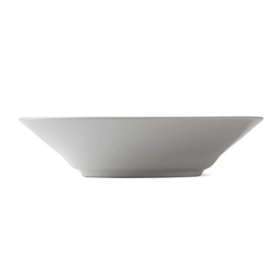 Hvid Riflet dyb tallerken 2 - Ø 24 cm - Royal Copenhagen