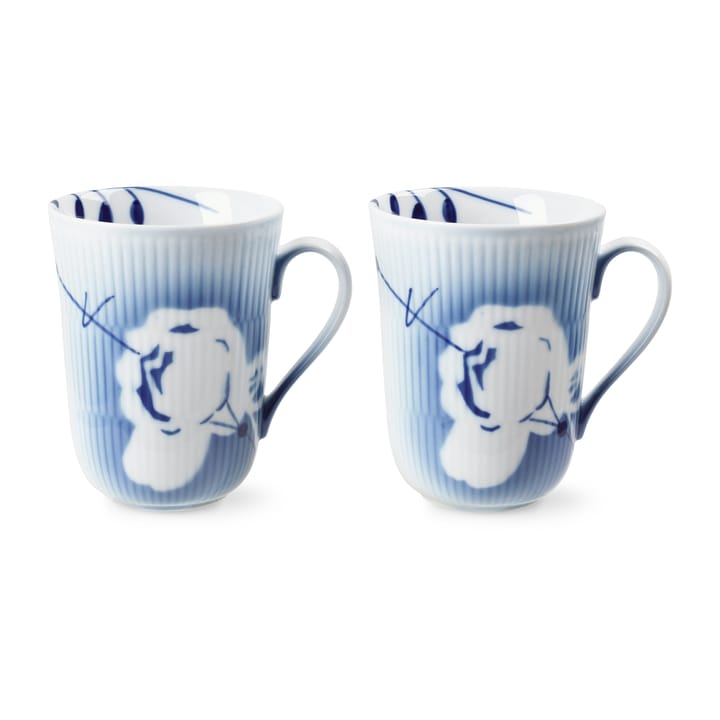 Mega Rose krus 2-pak, 33 cl Royal Copenhagen