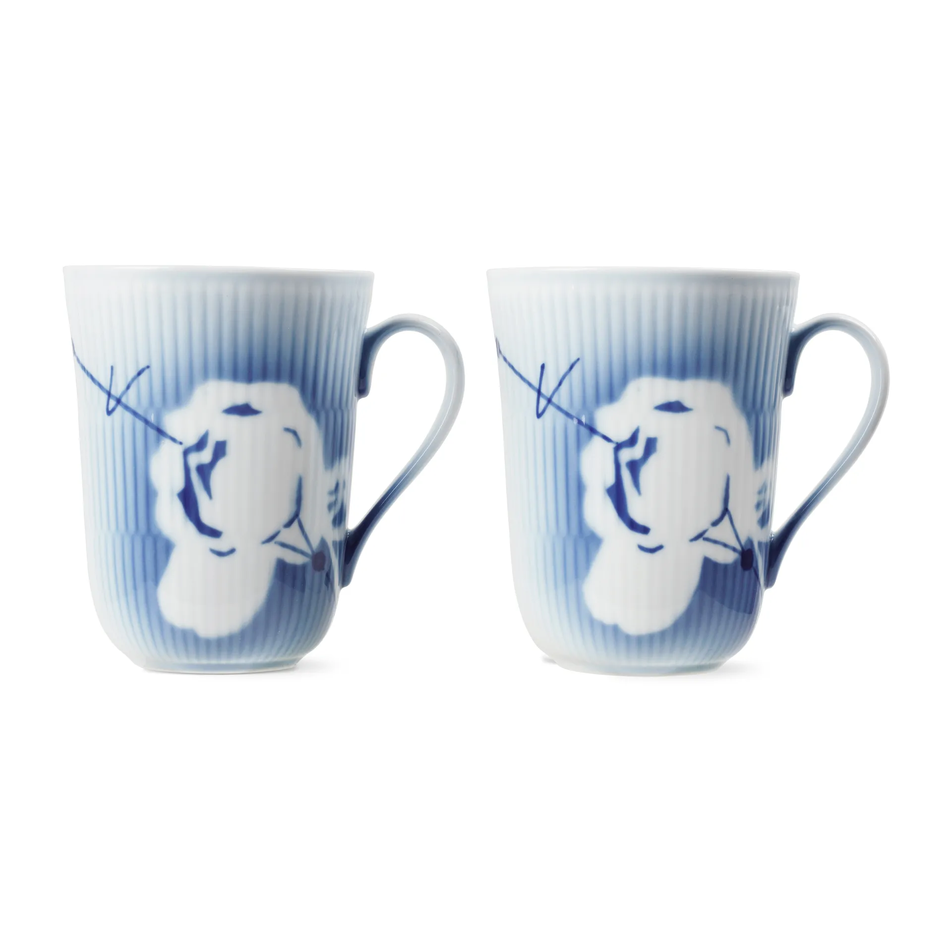 Mega Rose krus 2-pak, 33 cl Royal Copenhagen