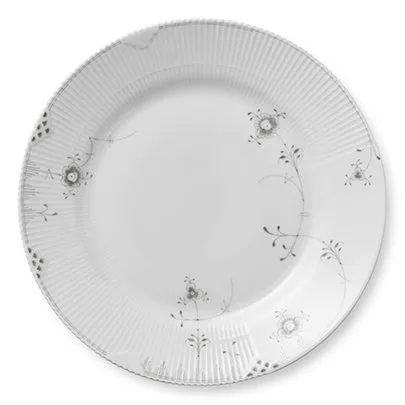 Multifarvet Elements Tallerken, Ø 28 cm - Oyster Royal Copenhagen