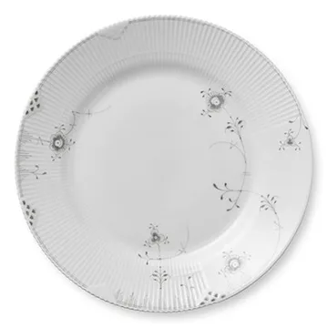 Multifarvet Elements Tallerken - Ø 28 cm - Oyster - Royal Copenhagen