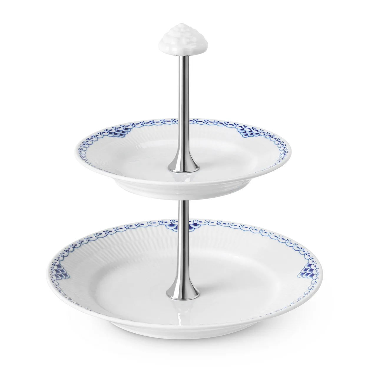 Princess Étagère kageopsats Ø24 cm, Blå Royal Copenhagen