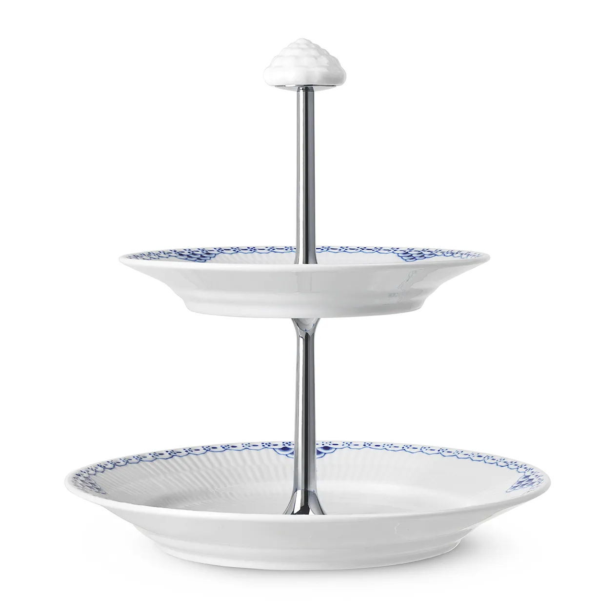 Princess Étagère kageopsats Ø24 cm, Blå Royal Copenhagen
