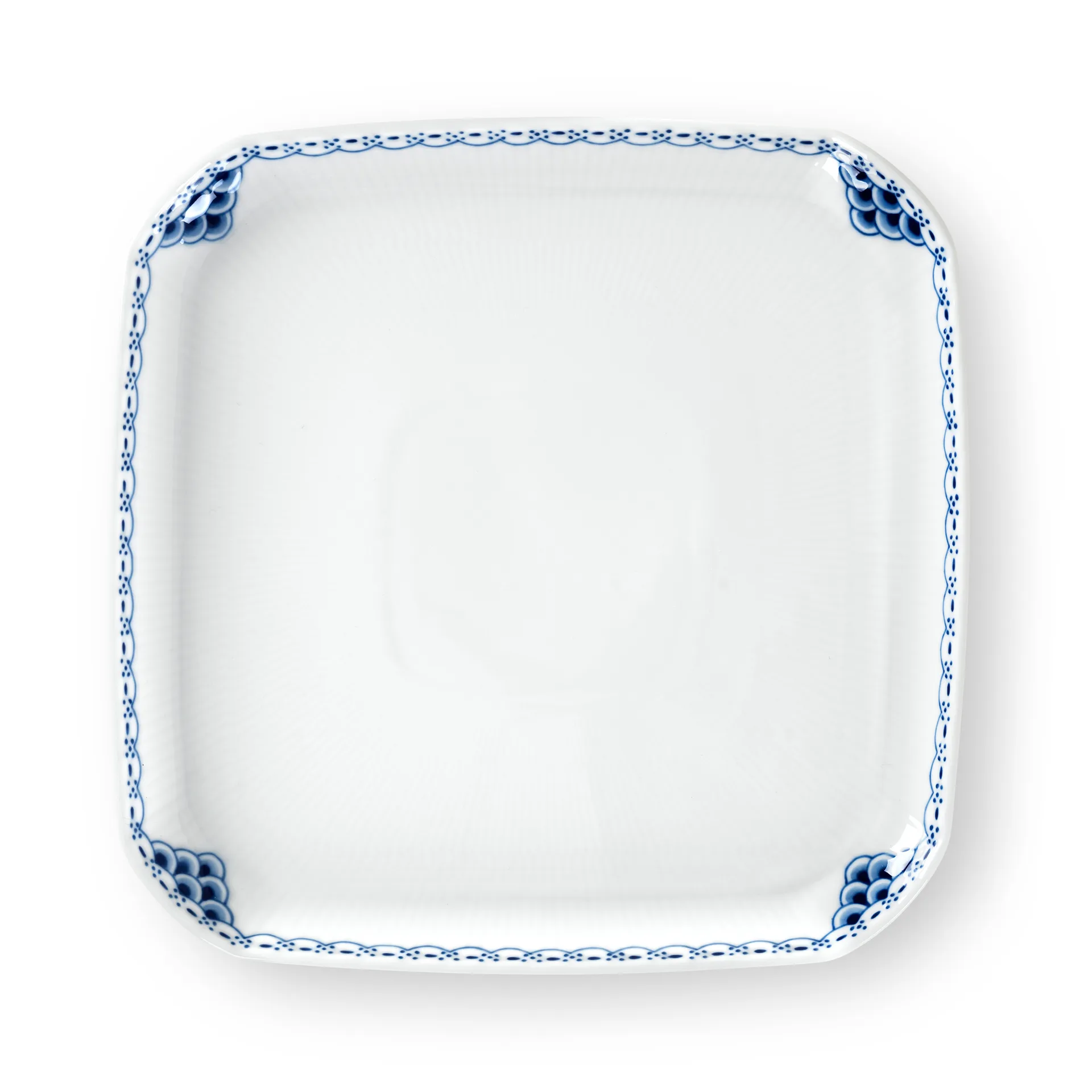 Princess firkantet tallerken, Ø21 cm Royal Copenhagen