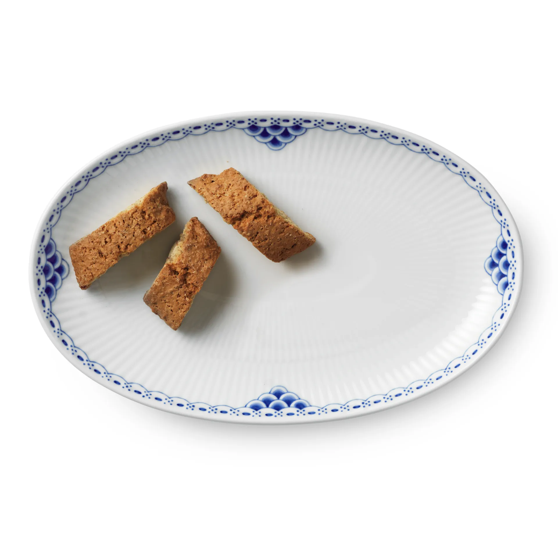 Princesse asiet oval, 23 cm Royal Copenhagen