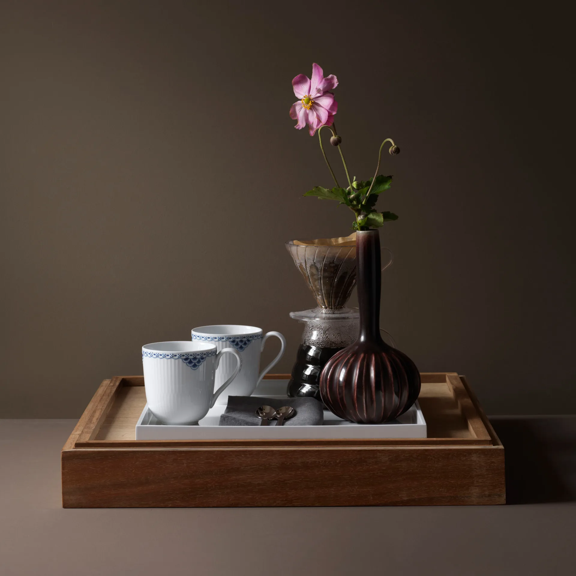 Princesse krus 2 stk, 37 cl Royal Copenhagen