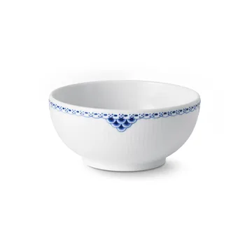 Princesse skål 15 cm - Hvid/Blå - Royal Copenhagen