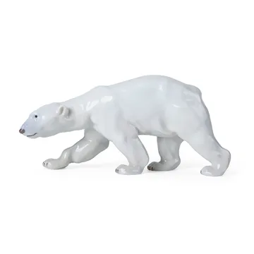 Royal Copenhagen dekoration gående isbjørn - 14 cm - Royal Copenhagen