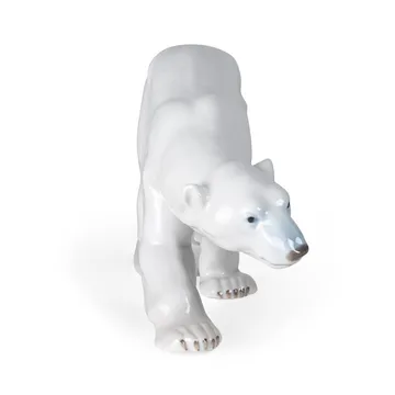 Royal Copenhagen dekoration gående isbjørn - 14 cm - Royal Copenhagen
