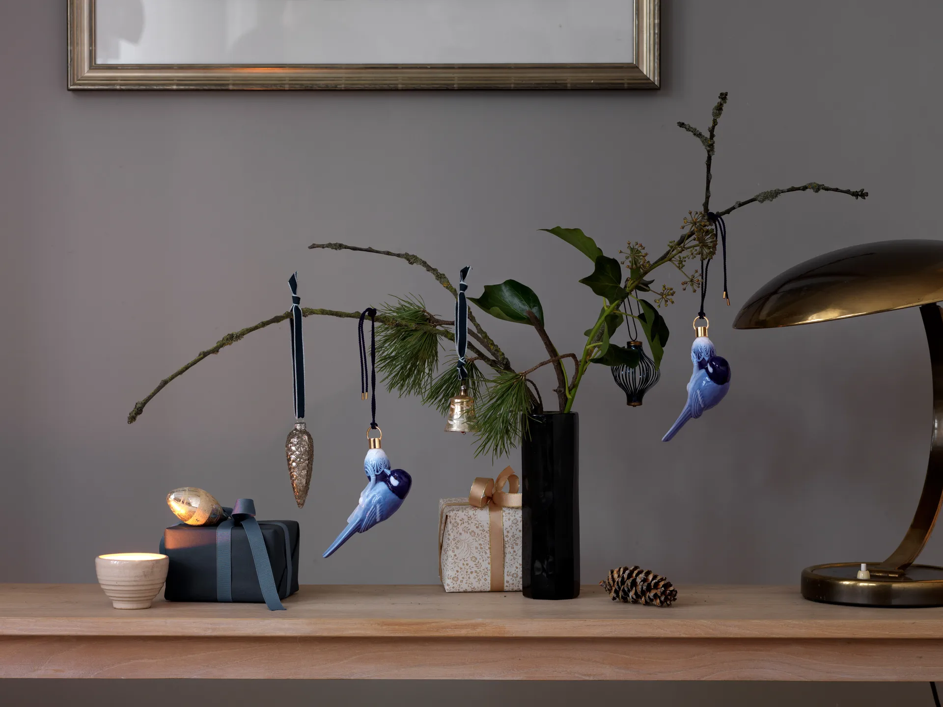 Royal Copenhagen julepynt 2021, Blå Royal Copenhagen