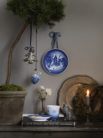 Royal Copenhagen juletallerken 2022 - Hvid - Royal Copenhagen