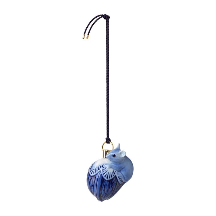 Royal Copenhagen mus juleornament 2022, Hvid Royal Copenhagen