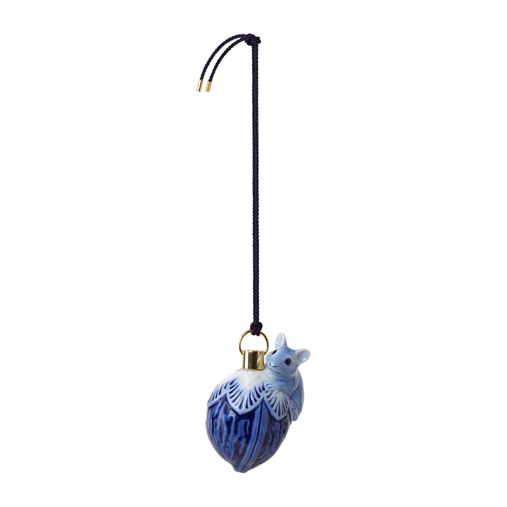 Royal Copenhagen mus juleornament 2022, Hvid Royal Copenhagen