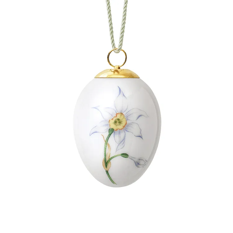 Royal Copenhagen påskeæg 2022 6 cm, Poetens påskelilje knop Royal Copenhagen