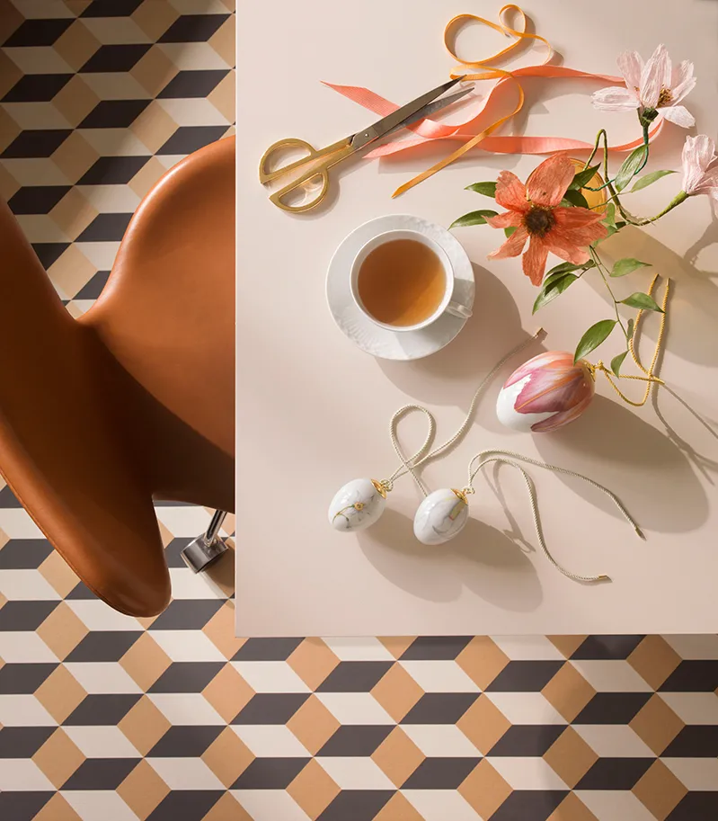 Royal Copenhagen påskeæg 2022 6 cm, Poetens påskelilje knop Royal Copenhagen