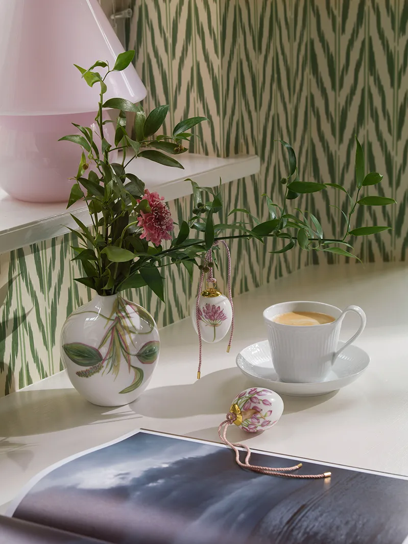 Royal Copenhagen påskeæg 2022 6 cm, Vild purløg knop Royal Copenhagen