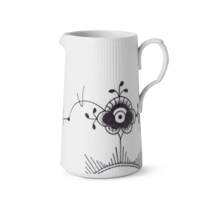 Sort Mega Riflet kande - 1,5 L - Royal Copenhagen