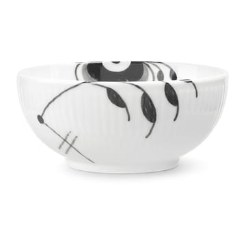 Sort Mega Riflet skål - Ø11,5 cm - Royal Copenhagen