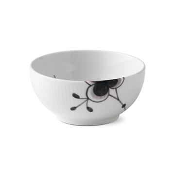 Sort Mega Riflet skål - Ø 13 cm - Royal Copenhagen