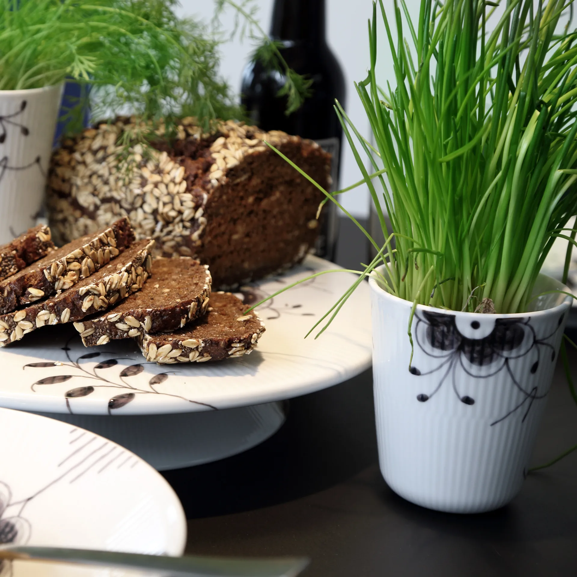 Sort Mega Riflet termokrus, 29 cl Royal Copenhagen