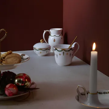 Star Fluted Christmas mælkekande - 39 cl - Royal Copenhagen