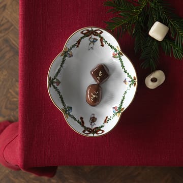 Stjerne Riflet Jul fad - 17,5 cm - Royal Copenhagen