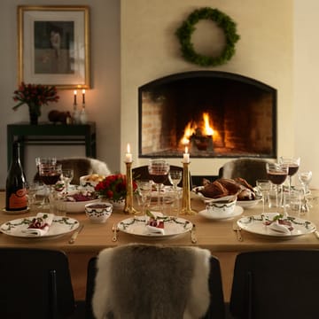 Stjerne Riflet Jul sauceskål med fad - 43 cl - Royal Copenhagen