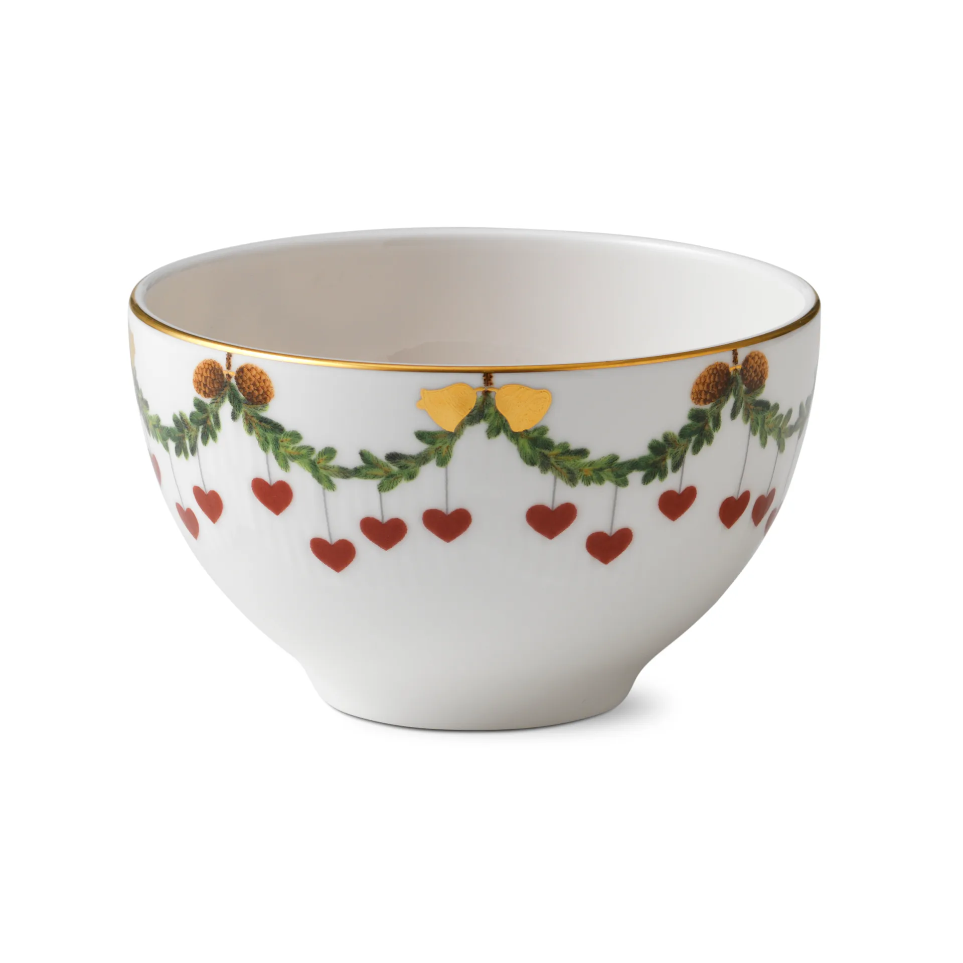 Stjerne Riflet Jul serveringsskål, 30 cl Royal Copenhagen