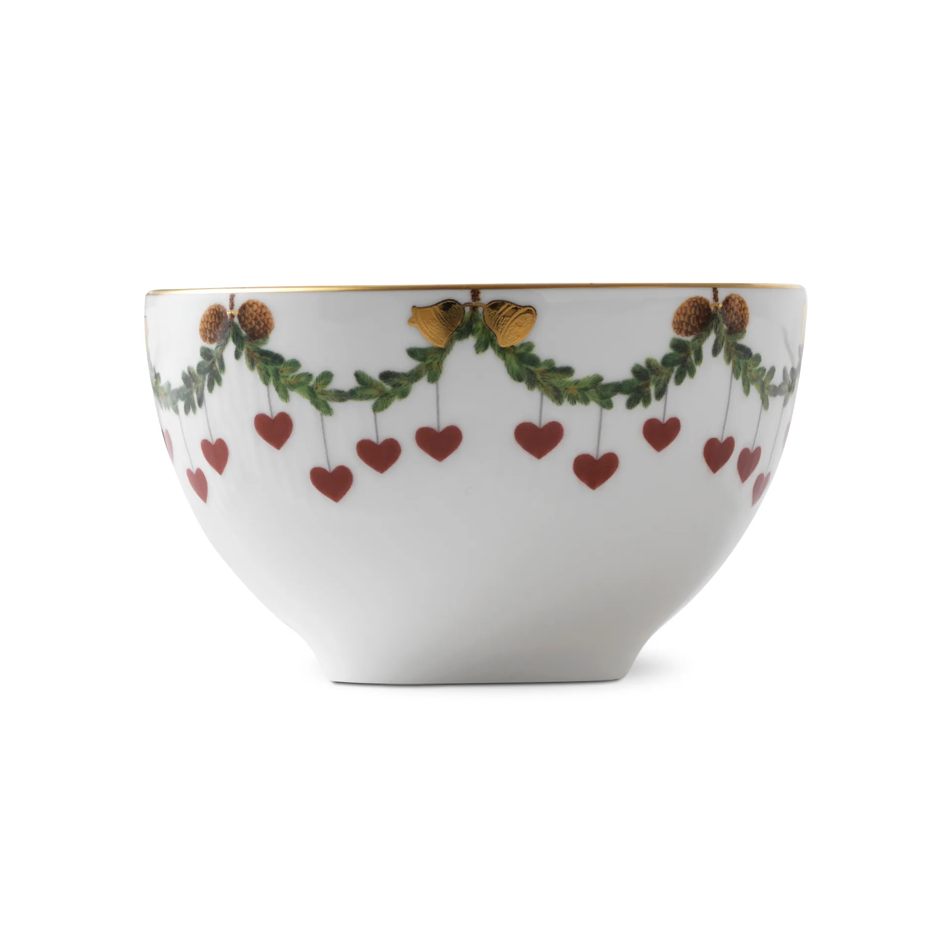 Stjerne Riflet Jul serveringsskål, 30 cl Royal Copenhagen
