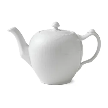 White Fluted Half Lace tekande - 1 L - Royal Copenhagen