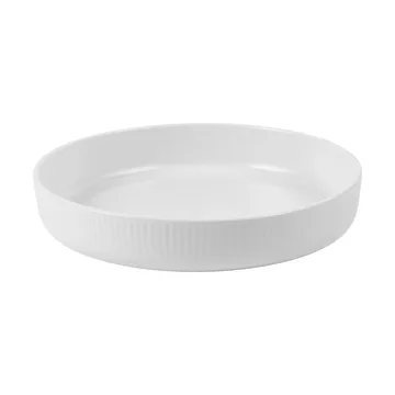 White Fluted ovnfast fad Ø27 cm - White - Royal Copenhagen