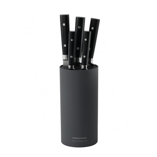 Gordon Ramsey knivblok, 5 dele Royal Doulton