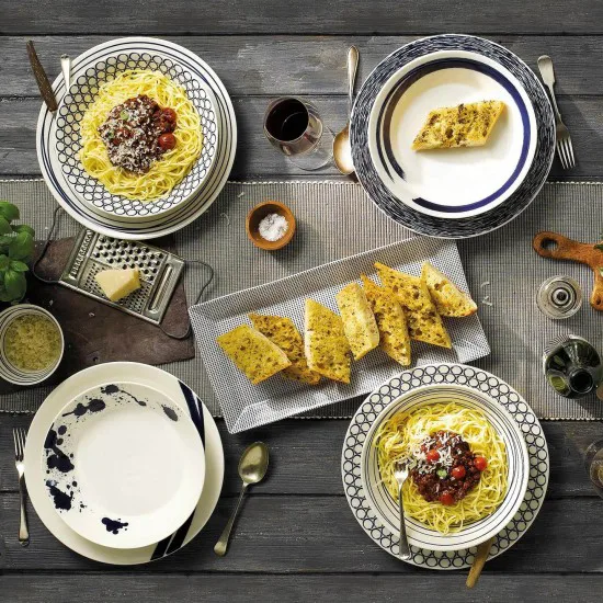 Pacific dyb tallerken 6 dele, 22 cm Royal Doulton