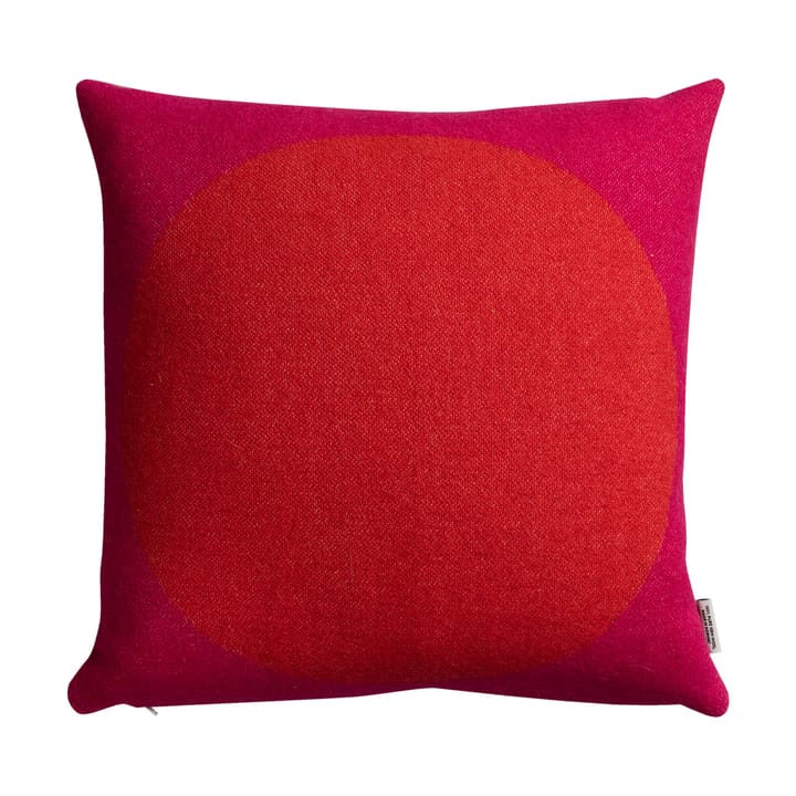Åsmund Bold pude 50x50 cm, Red-turquoise Røros Tweed