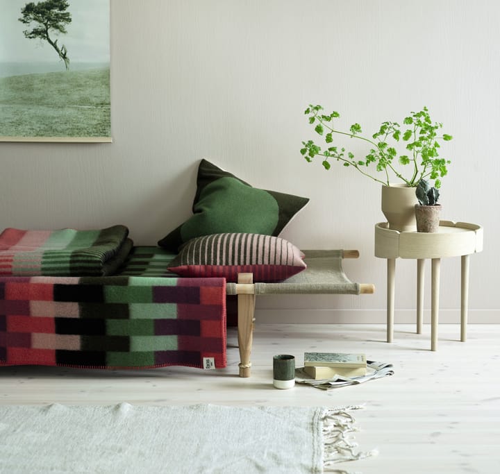 Åsmund Bold tæppe 135x200 cm, Pink-green Røros Tweed
