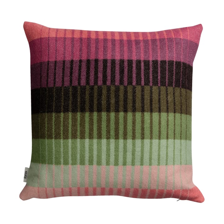 Åsmund Gradient pude 50x50 cm - Pink-green - Røros Tweed