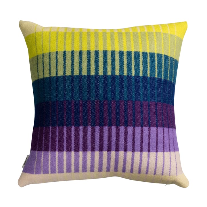 Åsmund Gradient pude 50x50 cm - Yellow-blue - Røros Tweed