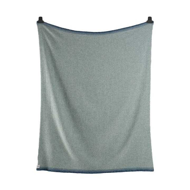 En tæppe 150x200 cm - Blå - Røros Tweed