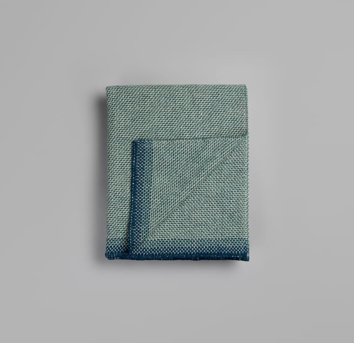 En tæppe 150x200 cm - Blå - Røros Tweed