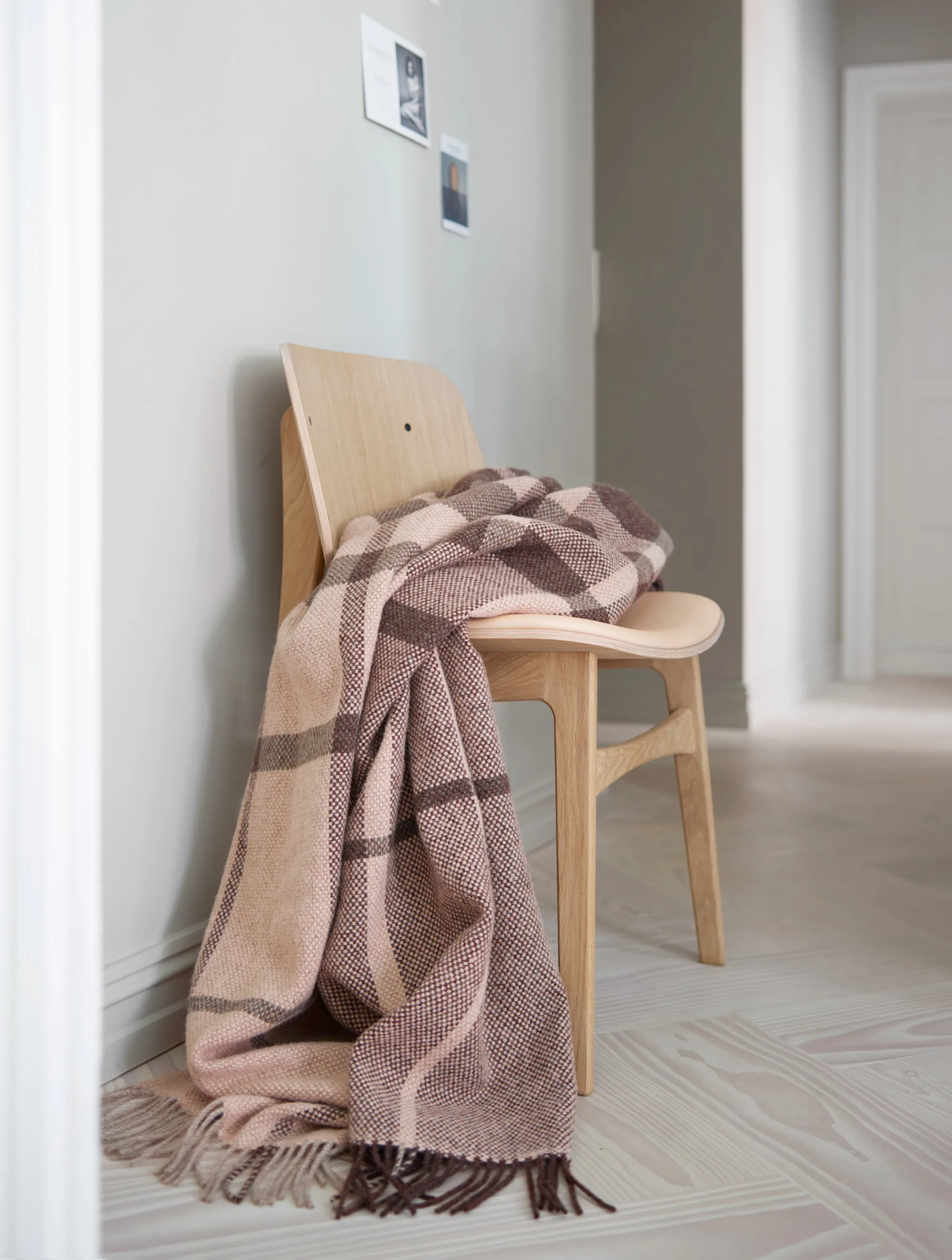 Filos plaid 145x220 cm, Brown Røros Tweed