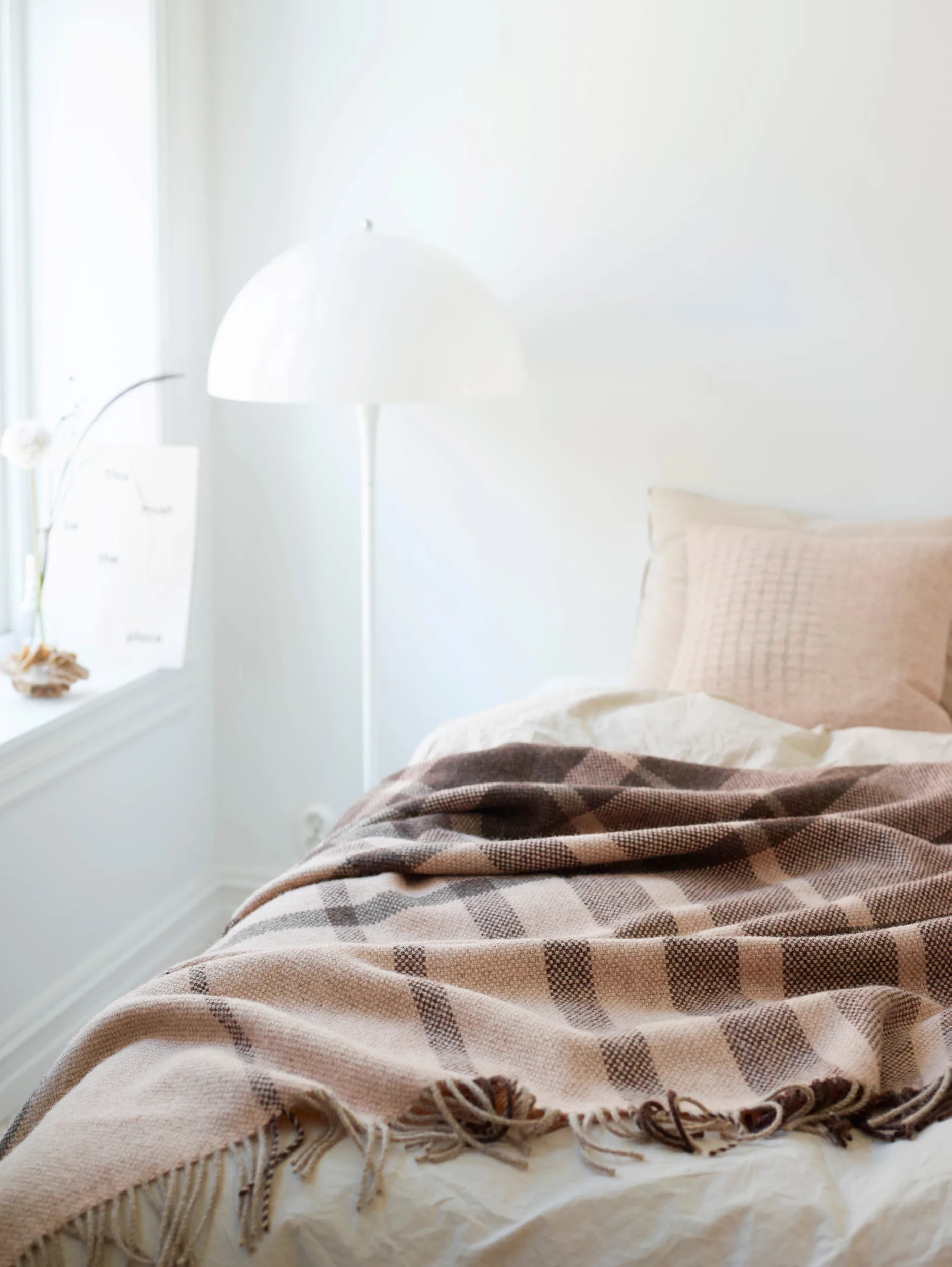 Filos plaid 145x220 cm, Brown Røros Tweed