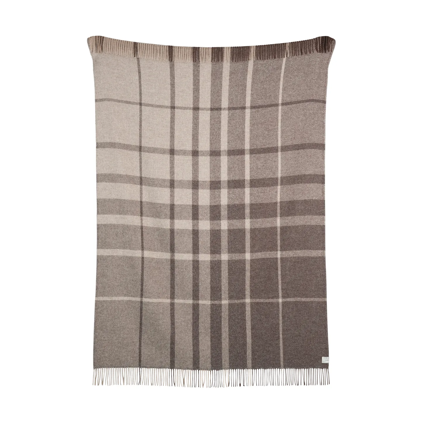 Filos plaid 145x220 cm, Grey Røros Tweed